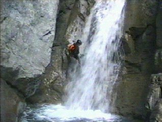 barranco aguare : Bernard sous la douche