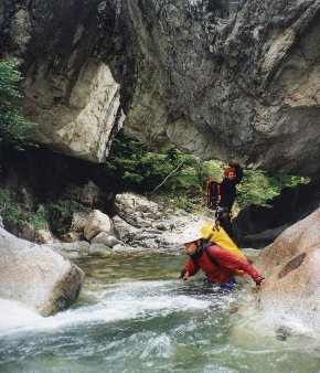 gorge de barrosa  : Goldo, le surhomme.