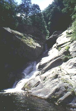  gorges du Cady inf : Le premier rappel
