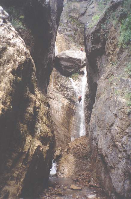 La cascade finale du Foz de la canal