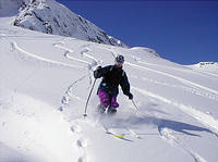 Hors piste à Saint Lary