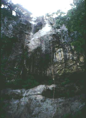 Le grand rappel de 60m du barranco gallisue 