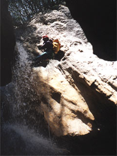 Descente de canyon : barranco Arandari