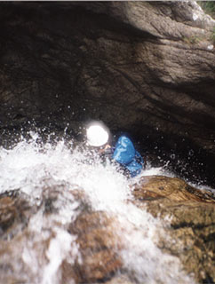 Descente de canyon : les cascades d'Irusta