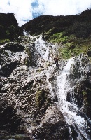 Le final des cascades d'Irusta 