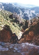 Barranco de otin : jolie vue sur le Mascun